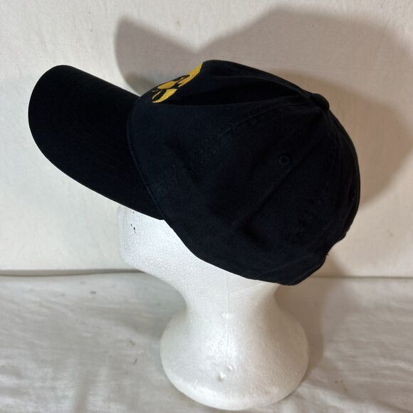 Iowa Hawkeyes Icon Officially Licensed Adjustable Baseball Hat One Size Black - Picture 4 of 9